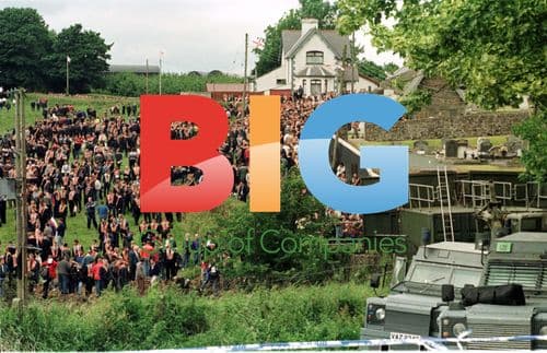 Army roadblock at Drumcree