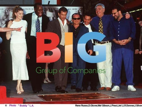 Lethal Weapon 4 Cast at Hand Print Ceremony