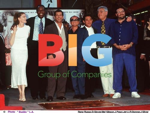 Lethal Weapon 4 Cast at Hand Print Ceremony