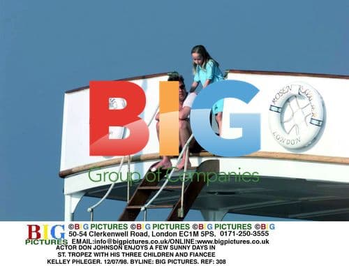 Don Johnson's Family Vacation in St. Tropez