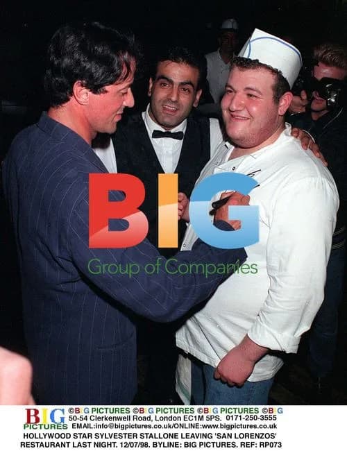 Sylvester Stallone Leaving San Lorenzos Restaurant