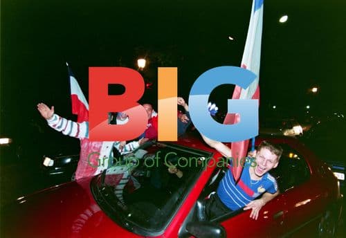 French soccer fans celebrate World Cup win