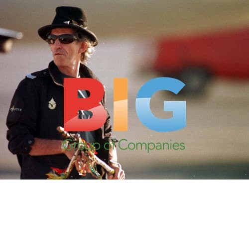 Keith Richards of Rolling Stones in Malaga