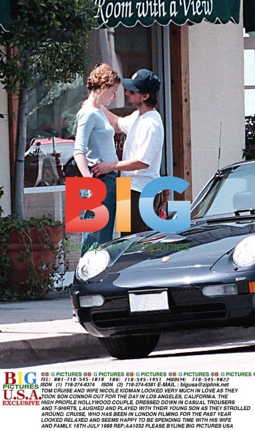 Tom Cruise and Nicole Kidman with Son Connor in LA