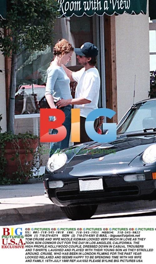 Tom Cruise and Nicole Kidman with Son Connor in LA