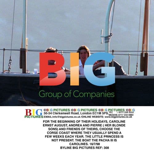 Princess Caroline's Corsican Holiday