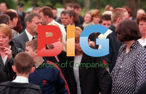 Quinn Family Funeral in Ballymoney