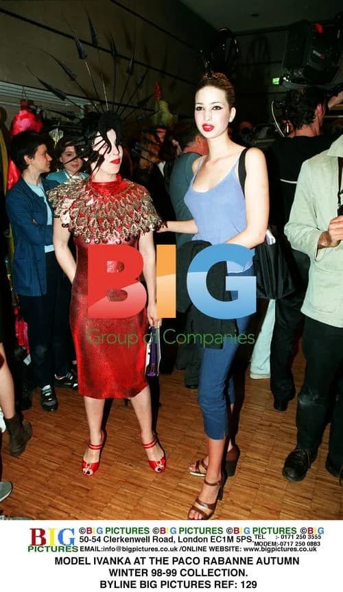 Ivanka Trump at Paco Rabanne AW 98-99
