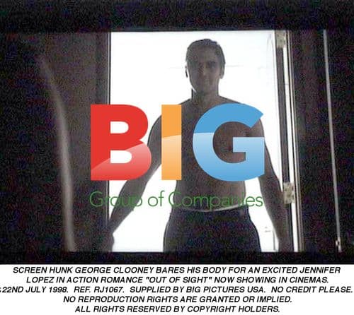 George Clooney Bares Chest in "Out of Sight"