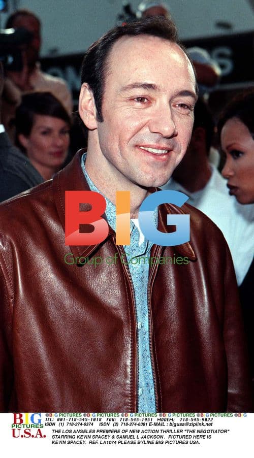 Kevin Spacey at "The Negotiator" Premiere