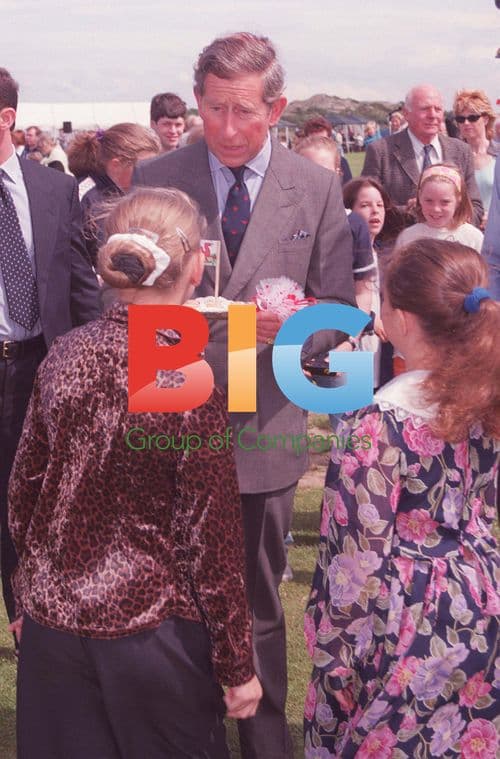 Prince Charles Visits RAF Valley in Wales