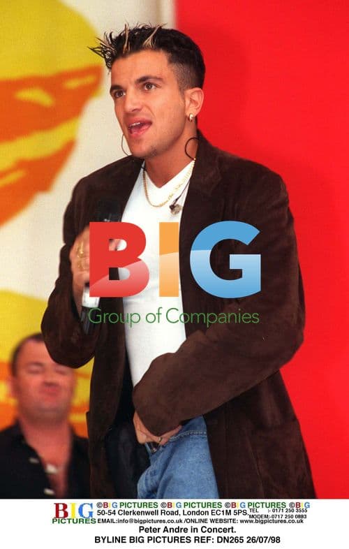 Peter Andre in Concert