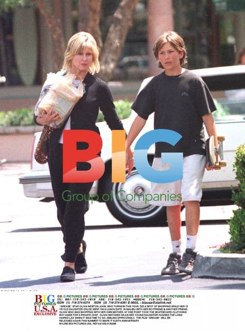 Olivia Newton-John Shops, Daughter Chloe on Lunch Date