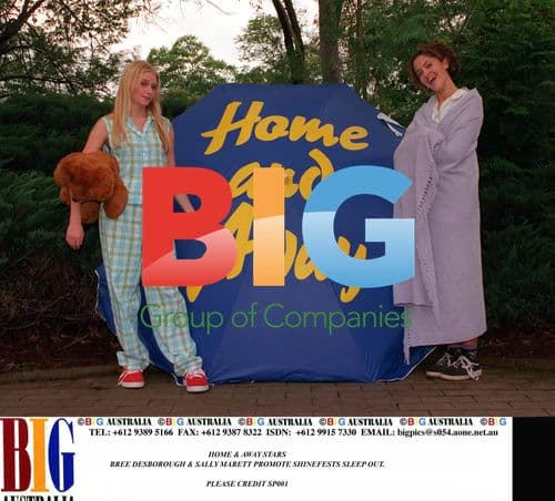 HOME AND AWAY STARS PROMOTE SHINEFEST SLEEP OUT