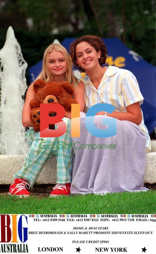 HOME AND AWAY stars promote Shinefest's Sleep Out