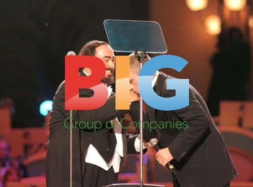 EROS RAMAZZOTTI and PAVAROTTI at WAR CHILD CONCERT