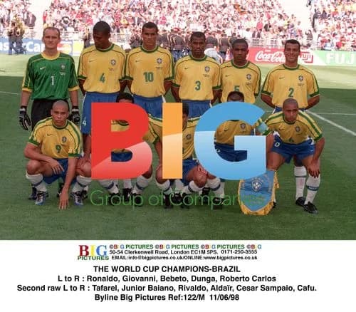 Brazil's World Cup Winning Team, 1998