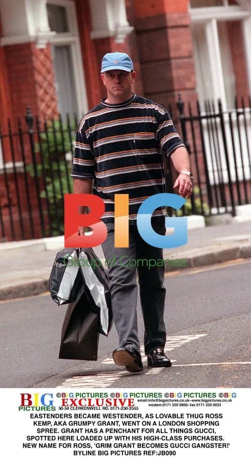 Ross Kemp Goes on Gucci Shopping Spree