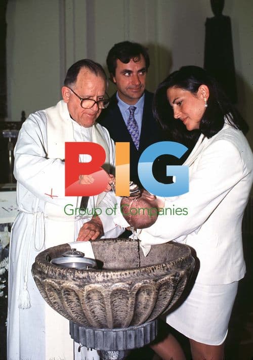 Rally Pilot Carlos Saniz Christens Daughter