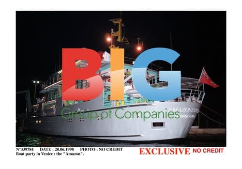 Countess and Princess at Boat Party in Venice