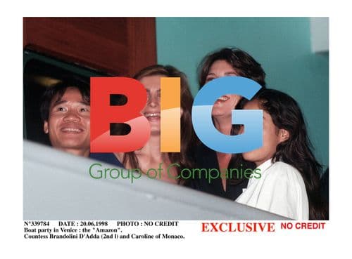 Countess Brandolini and Princess Caroline in Venice