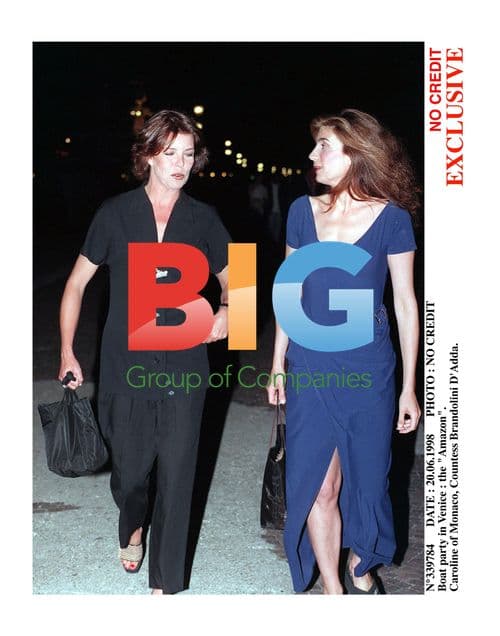 Countess and Princess on Boat Party in Venice