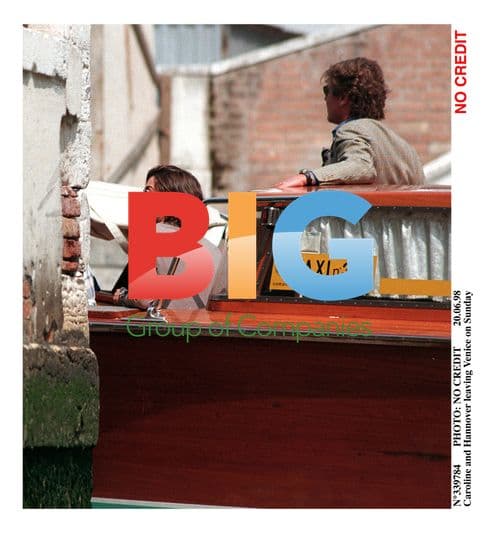 PRINCESS CAROLINE AND CARL AUGUST LEAVE VENICE