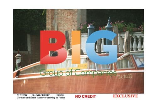 Princess Caroline and Ernst Hannover in Venice