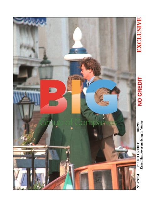 Princess Caroline and Ernst Hannover arrive in Venice