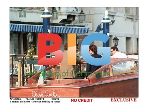 Princess Caroline and Ernst Hannover in Venice