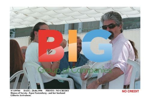 Bianca of Savoia and Husband Gilberto Arrivabene