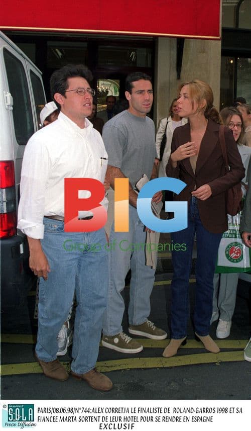 Alex Correja and Fiancee at Hotel