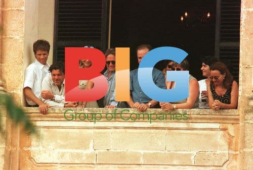 Michael Douglas in Menorca, Spain