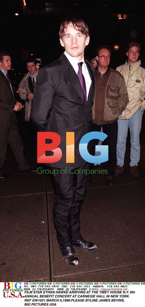 Ethan Hawke at Tibet House Benefit Concert