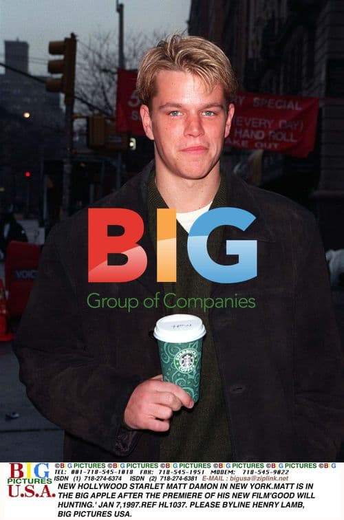 Matt Damon at 'Good Will Hunting' Premiere