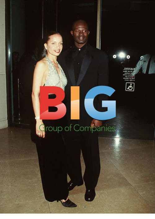 Venessa Mahoney & Djimon Hounsou at Producers Guild Awards