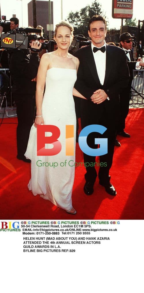 Helen Hunt and Hank Azaria at SAG Awards