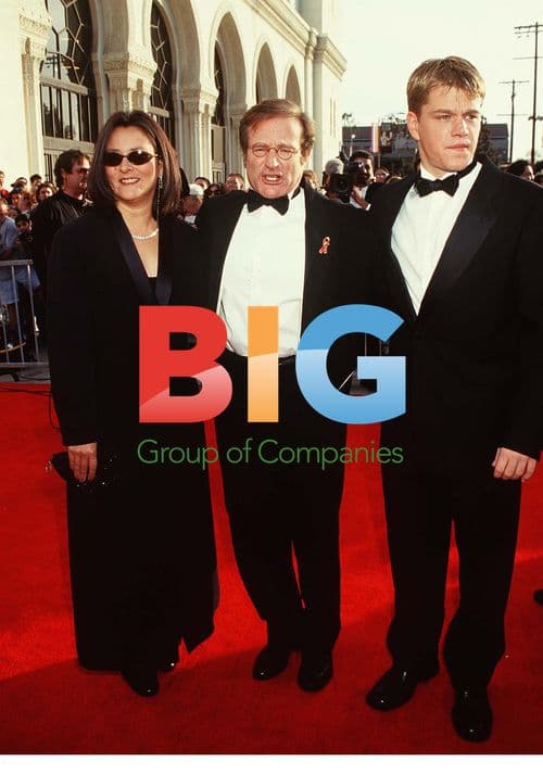 Robin Williams, Matt Damon and Marsha at Screen Actors Guild Awards