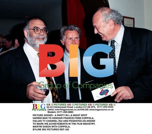 Francis Ford Coppola Honored at L.A. Night Spot