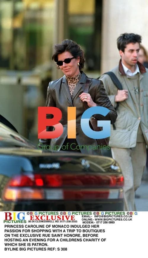 Princess Caroline's Shopping Trip and Charity Event