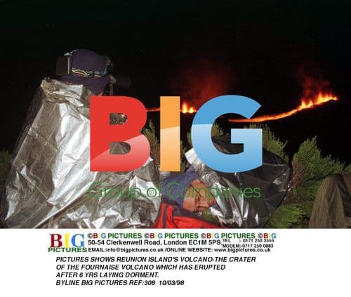 Reunion Island Volcano Erupts After 6 Years