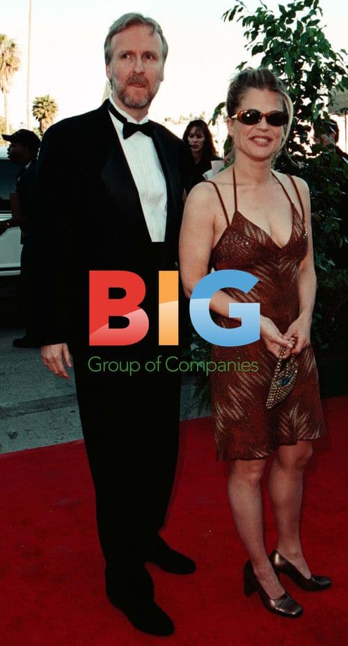 James Cameron and Linda Hamilton at Blockbusters Awards