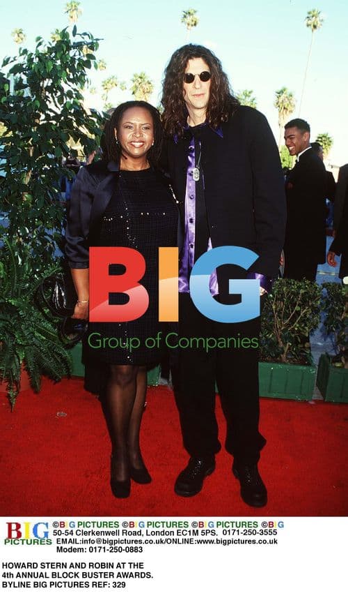 Howard Stern and Robin at Blockbuster Awards