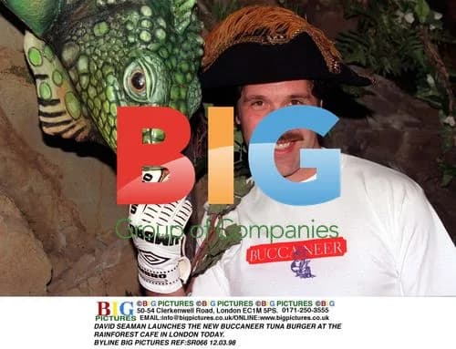 David Seaman Launches Buccaneer Tuna Burger