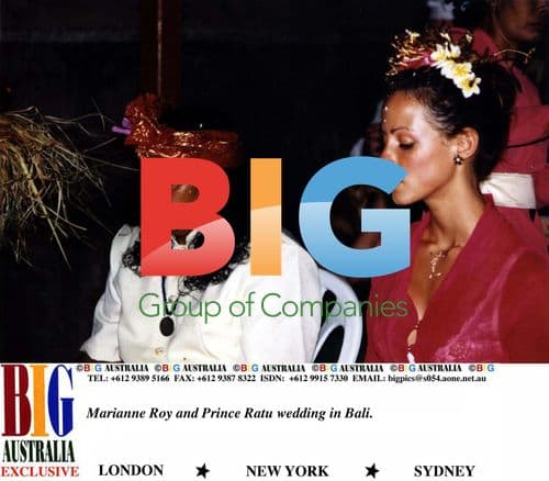Marrianne Roy and Prince Ratu's Bali Wedding