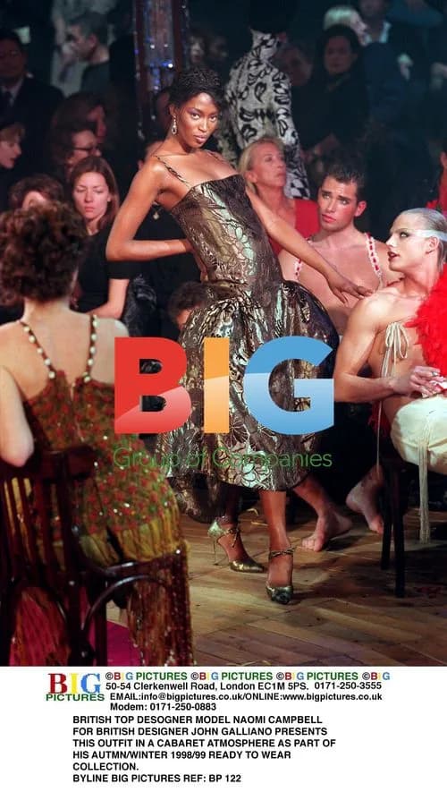 Naomi Campbell for John Galliano's 1998/99 show