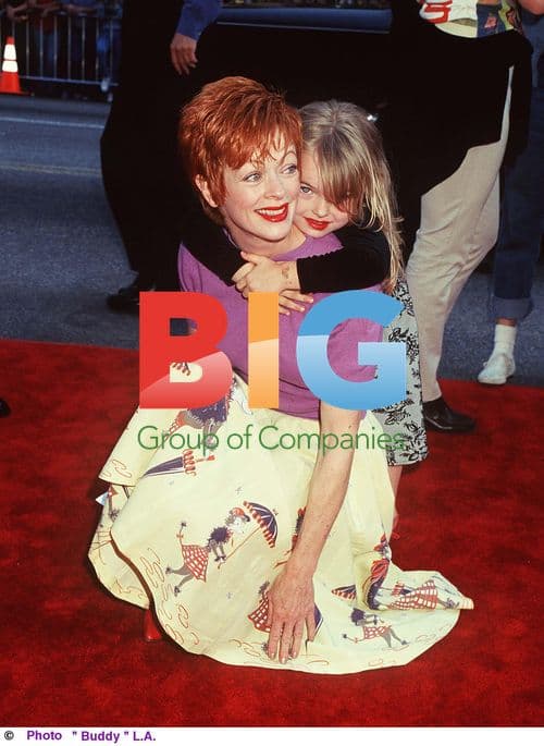 Frances Fisher and daughter Francesca