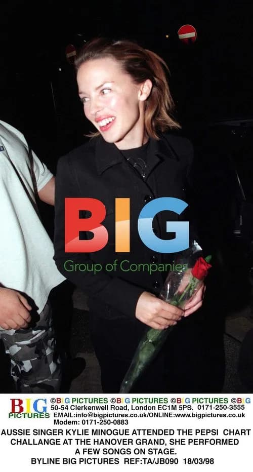 Kylie Minogue at Pepsi Chart Challange