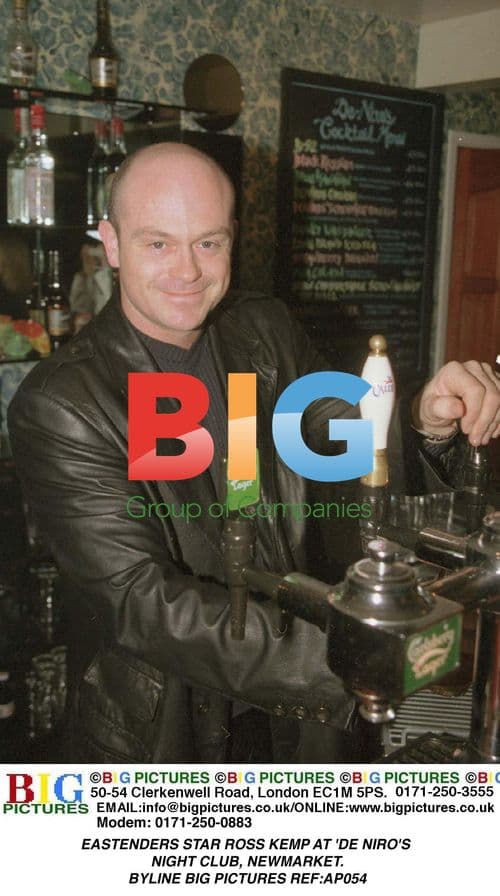 Ross Kemp at De Niro's Night Club