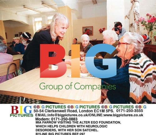 Mia Farrow Visits Alter Ego Foundation